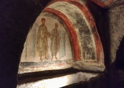 arcosolio affresco San Gennaro