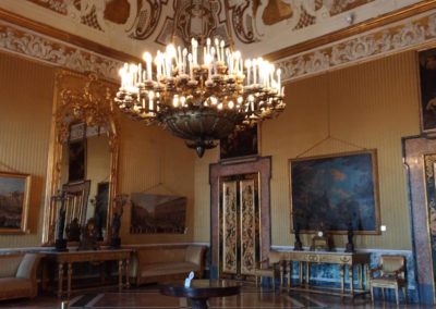 Palazzo reale di Napoli salotto della regina