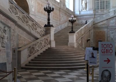 Palazzo reale di Napoli scalone donore
