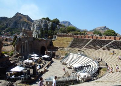 teatro greco romano taormina