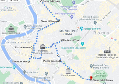 Itinerario Roma centro