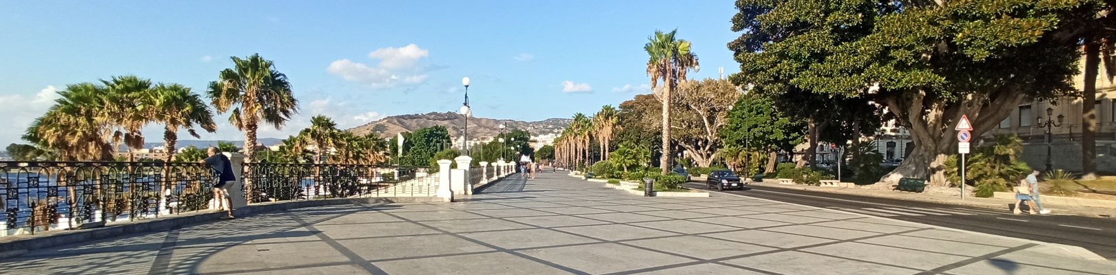 Lungomare Reggio Calabria grandangolo