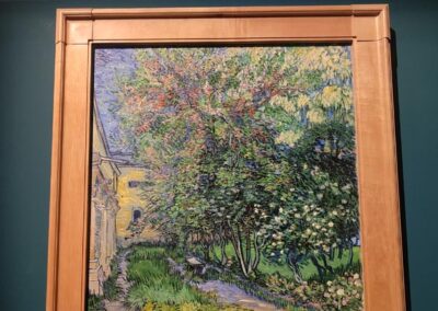 Van Gogh a Palazzo Bonaparte - il giardino del manicomio di Saint Remy